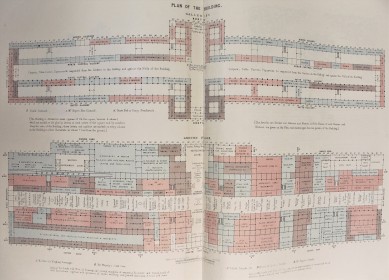Interior Plan of The Crystal Palace